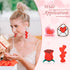 Beadthoven DIY 4 Pairs Love Earring Making DIY Kit for Valentines Day Red Rose Flower Love Heart Letter Acrylic Charms Pendants with Earring Hooks...