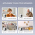 WiFi Security Home Camera?Baby Monitor Wireless IP Camera with Night Vision Two Way Audio Cloud Storage? Supports 5G WiFi?up to 128GB?White? indoo...