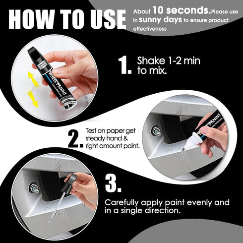 Silver Rim Touch Up Paint, Car Wheel Repair Kit Curb Rash, Quick And Easy Wheel Scratch Repair, Rim Paint For Car Wheel Repair, Universal Color Si...