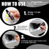 Silver Rim Touch Up Paint, Car Wheel Repair Kit Curb Rash, Quick And Easy Wheel Scratch Repair, Rim Paint For Car Wheel Repair, Universal Color Si...