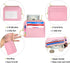 Padike Wallet for Women, Slim Credit Card Holder, Compact Size Minimalist Wallet (Z-Pink)...
