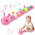 Baby Toys 0-6-12 Months,Infant Musical Stuffed Animals Activity Toys with Muti-Sensory Crinkle,Rattles,Baby Girl Toys Gifts for Newborn Tummy Time...