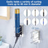 Hair Dryer Holder Compatible with Dyson Airwrap, XILIMEN Wall Mounted No Drilling Required Straightener Holder, Stainless Steel Curling Iron Holde...