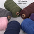 Macrame Cotton Cord, 4 Ply Twisted Macrame Yarn, Natural Cotton Cord Perfect Macrame Supplies for Macrame Plant Hangers DIY Crafts (2mm*219Yards, ...