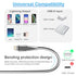 Apple MFi Certified iPhone Metal Braided Charger Cord 6.6Ft Heavy Duty iPhone Fast Charging Cable 304 Stainless Steel Lightning Cable Pet Chew Pro...