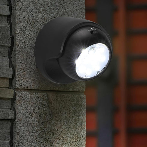 Motion Sensor Outdoor Lights, Outdoor Motion Sensor Light Battery Operated Wireless Waterproof Motion Detector Security Wall Light Auto On Off for...