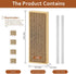 Splicing Cat Scratch Pad: Cat Scratchers for Indoor Cats, Cat Scratcher Cardboard, Cat Scratching Pad, Cat Scratching Post for Indoor Cats, Premiu...