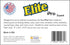 Elite PRO All Purpose Cleaning Pad, 2 Pack, Non Scratch, Dish Sponge, Scrubber, Made in USA. Large Thin Sponge for Kitchen and Household Use. Flex...