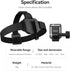 Head Strap Cap Clip Mount with Phone Clip Vertical Mount Kit, 2-in-1 Cellphone POV Selfie Holder Head Mount for Go Pro Max Hero Insta360 DJI Actio...