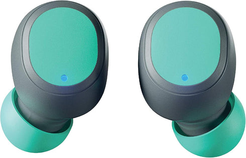VINYL by Skullcandy True Wireless Bluetooth Earbuds Grey/Teal (V2VYW-N299)...