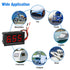 5 Pack DC 5~120V Digital Mini Voltmeter Voltage Display, SUNJOYCO 0.56" LED Display Panel Voltage Tester Meter, Car Motorcycle Battery Monitor Vol...
