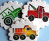 Designer Stencils Trucks Cookie Set, Beige/Semi-Transparent...