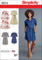 Simplicity 8014 Women's Shirt Dress Sewing Patterns, Sizes 16-24...