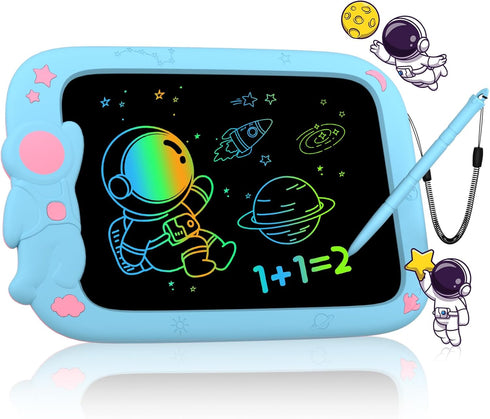 LCD Writing Tablet for Kids 9 Inch Erasable Drawing Tablet Reusable Colorful Drawing Pad for Kids Educational and Learning Toddler Toys for Boys G...