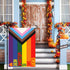 Pride Garden Flag, Rainbow Progress Pride Flags, Double Sided LGBTQ Progress Yard Flag 12x18 Inch for Lesbian Gay Bisexual Pride Month Yard Outdoo...