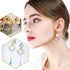 60Pcs Beading Hoop Earrings Finding, FUNCYboo Round Earring Hoops for Jewelry Making Earring Bulk DIY Crafts (60pcs (square triangle round))...