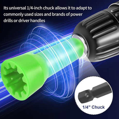 Wire Nut Twister, Wire Nut Twister for drill, Wire Nut Driver Wire Twister Tool Electrician Driver Wire Bending with 1/4 Chuck for Wire and Man Dr...