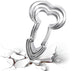 4-Piece Set of Creative Cookie Cutters?Cookie Baking Molds DIY Funny Stainless Steel Biscuits Molds Kitchen Supplies (Z-02), LARGE...