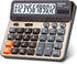 Comix Desktop Calculator, Large Computer Keys, 12 Digits Display, Champaign Gold Color Panel, C-2735...
