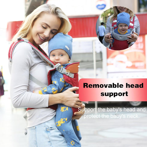 Baby Carrier Newborn to Toddler, Cozy Baby Wrap Carrier(8-32lbs), Adjustable Infant Carrier, Lightweight Baby Holder Wrap Carrier, Baby Sling Carr...