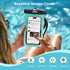 JOTO IPX8 Waterproof Phone Pouch Case, Underwater Dry Bag for Phone Protector for iPhone 15 14 13 12 11 Pro Max, Galaxy S24 S23 S22 Ultra Pixel to...
