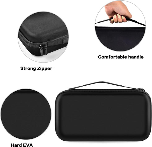 ANKHOH Walkie Talkie Case Holder for 50 Channel GMRS Two-Way Radio, Long Range Handheld Mobile Radios Hard Storage Carrying Box for Rechargeable B...