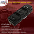 Master Power Window Switch Front Left Driver Side | with 1 Single AUTO | Replacement for Chrysler 200 300 Sebring Dodge Avenger Caliber Charger Ma...