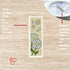 FREEBLOSS 6 Set Bookmark Cross Stitch Kits Stitch Bookmark Cross Stitch Kits with Instructions Bouquet Pattern Punch Needle Kit for Beginners Book...
