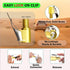 HIYITKS Air Chuck with Clip Adapter, Brass Locking Tire Inflator Nozzle Adapter Connect, No Leakage 250 PSI Tire Chucks for Vehicle Inflator Compr...