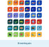 Wildkin Memory Matching Game Cards for Boys & Girls, 36 Pairs Memory Learning Cards Activities for Toddlers and Preschool, Educational Cards to Bo...