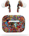 MightySkins Compatible With Apple AirPods Pro - Acid Trippy | Protective, Durable, and Unique Vinyl Decal wrap cover | Easy To Apply, Remove, and ...