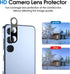 amFilm 2+2 Pack Auto-Alignment for Samsung Galaxy S24+/S24 Plus 6.7" OneTouch Tempered Glass Privacy Screen Protector + Camera Lens Protector, 30 ...