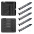 AUEAR, 10 Pack Black PCI Slot Cover Hard Steel Filter Blanking Plate with Screws...