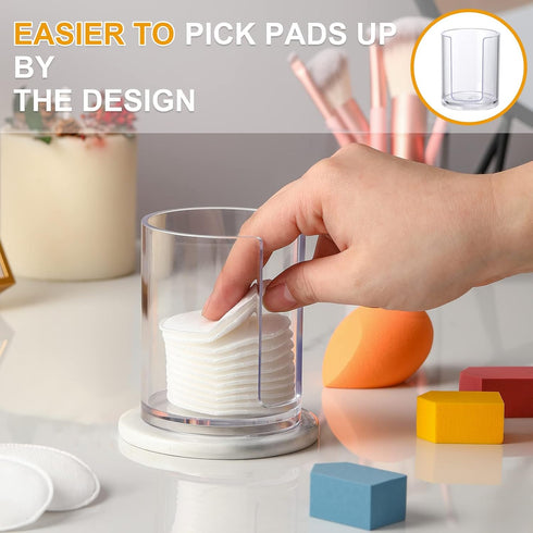 AOZITA Bathroom Cup Dispenser, 2 Pack Mouthwash Cups Holder, Small Disposable Paper Cup Holders for Rinsing Cups On Bathroom Vanity Countertops...