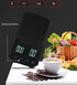 Digital Scale, Timer Coffee Scale,Digital Kitchen Gram Scale,2000gx0.1g,Back-Lit LCD Display,Auto Off, Stainless Steel, Batteries Included...