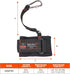 Ergodyne Squids 3114 Pull-On Wrist Tool Lanyard with Stainless Steel Carabiner Connection, 3 Pounds,Black...