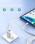 20W USB-C Fast Charger for AirPods Pro 2nd Generation 2023 Gen A2968 with 2 Charging Ports and 6.6Ft C-C AC Power Supply Adapter Cord Cable...