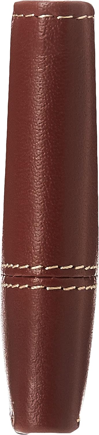 Timberland mens Leather Passcase Trifold Wallet Hybrid, Cognac, One Size...
