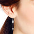 AeraVida Minimalist Hunter's Arrow .925 Sterling Silver Dangle Earrings...