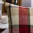 MIULEE Pack of 2 Decorative Pillow Covers Check Buffalo Plaids Pillowcase Tartan Linen Rustic Farmhouse Square for Bench Sofa Couch Car Bedroom Re...