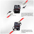 48VDC,Surface-Mount & Waterproof Resistantr IP67 Circuit Breakers Manual Reset Extended Surface Diagonal Stud Mount 1/4" Truck Auto Boat Marine (1...