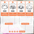 KIKOOD 60 Sets 9.5mm Snaps Buttons Fastener Metal Silver Open-Ring Cap Gripper Grip Stain Steel Prong No-Sew Button Studs for DIY Baby Jeans Cloth...