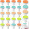 24 Pieces Baby Nail File Pads Nail Trimmer Replacement Pads Electric Baby Nail Grinding Heads for Standard Electric Kid Nail Trimmer Suits to Newb...