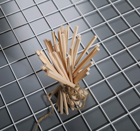 30 PCS 1/8 ×12 inch Wooden Square Dowel Rod, Small Hardwood Unfinished Wood Squrae Sticks for Crafts DIY Projects...