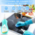 Magic Gel Cleaner for Pots and Pans,Gel Cleaner for Pot Bottom,Stainless Steel Pan Cleaner,Black Pot Bottom Cleaning Gel,Cleaner for Bottom of Pot...