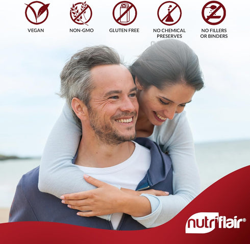 NutriFlair Premium Berberine HCL 1200mg, 120 Capsules - plus Pure True Ceylon Cinnamon, Berberine HCI Root Supplements Pills - immune system, heal...