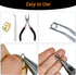 1350pcs Open Jump Rings Lobster Clasps Set with Jewelry Pliers,Tweezers and Jump Rings Tool Opener for DIY Earring Bracelet Necklace Extender Chai...