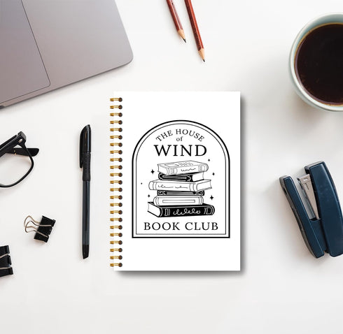 Velaris Notebook Journal 164 Pages - Acotar Gifts, Book Lovers Gift, Bookworm Gifts, Book Club Gifts, The House of Wind Book Club, Velaris College...