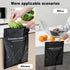 Disposable Trash Bags for Cars, Vomit Bags Pack of 40, Portable Drawstring, Paste Dual-Use Self Adhesive Cleaning Bags, Easy Stick on and Hanging,...