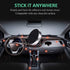 Magnetic Phone Mounts 3 Pack with 3M Adhesive. Black Flat Cell Phone Holder for Car Dashboard, Truck, Wall, Mirror, Table. Universal Low Profile S...